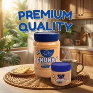Moonlight Chunky Peanut Butter 510g Halal Crunchy Spread No Cholesterol