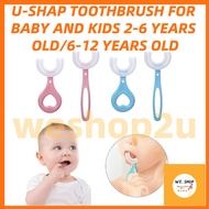 U-Shape Toothbrush For baby and kids 2-6 Years Old / 6-12 Years Old