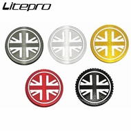 Litepro Bicycle Nut Seat Tube Clamp Nuts Screw Seatpost Folding Bike Alloy Rice Flag For Brompton