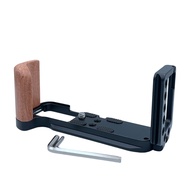 Hand Grip Quick Release Wooden Camera L Plate for XT30 II XT30 XT20 XT10 Camera Grip Handle