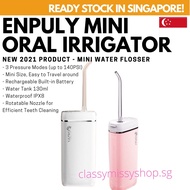 🇸🇬 [NEW] Enpuly - Portable Mini Oral Irrigator M6 Plus, Electric Dental Water Flosser