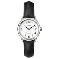 Timex Women Easy Reader® Genuine Leather Strap Watch T2H331
