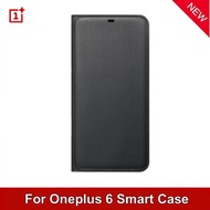 Smart wake up flip case for Oneplus 6 casing cover