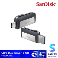 16 GB FLASH DRIVE แฟลชไดร์ฟ SANDISK ULTRA DUAL DRIVE USB TYPE-C SDDDC2_016G_G46 โดย สยามทีวี by Siam T.V.