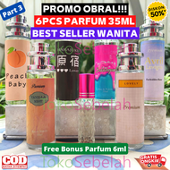 PAKET PARFUM SET WANITA MURAH PARFUM THAILAND 35ML PART3 VARIAN LENGKAP MURAH - PARFUM THAILAND 1 BO