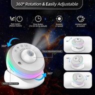 【Galaxy Projector Night Light】 Star Projector Planetarium 4K HD for Bedroom Aurora Projector Night L