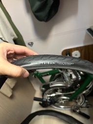 Triban 700x25C 摺疊單車外胎  公路车胎