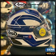 ARAI Rx7x Curve Blue Top Performance Full Face Helmet 100% Original From Authorized Dealer