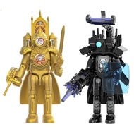 New Style DJ Toilet Man 4.0 Titan Monitor Clock Man Audio Man diy Assembly Toy 6-10 Years Old A6RZ