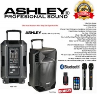 Ashley Spa15 Portable Speaker Wireless 15 Inch With Bluetooth & Effects