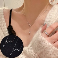 Beidou Seven Star Necklace Female Trendy Classy Light Luxury Niche Design Fluency Simple Pendant Cla