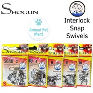 SHOGUN 5640 Interlock Snap Swivels