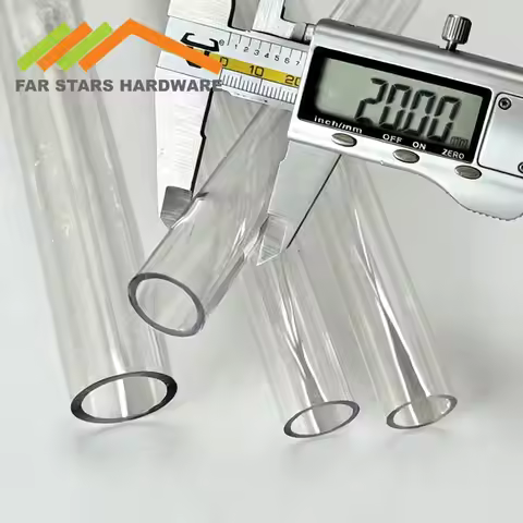 PC tube OD20x18 20x17 20x16 20x14 20x12 20x10mm WT 1 1.5 2 3 4 Small caliber high transparent polyca