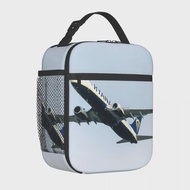 Ryanair Takeoff Insulated Lunch Bag Modern Portable Out Customizable