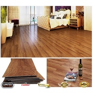 Vinyl Floor 16 Pcs Coverage 24 Square Feet Wood Design Look Modern and Luxury (15cm x 91cm)