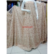 Material/sequined Embroidered Fabric/Embroidered Fabric