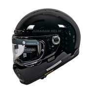 HJC V10 BLACK GLOSSY VINTAGE HELMET