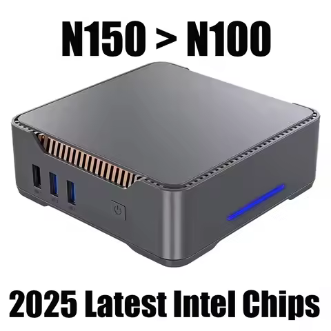 SZBOX GK3V 2025 Newest CPU N150 MINI PC Windows 11 Pro Mini PC DDR4 M.2 SSD WIFI5 BT 4.2 1000M LAN 4