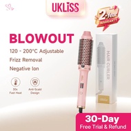 UKLISS BLOWOUT BOOST Ionic Thermal Hair Styling Brush, 1.25-inch Hair Styling Comb, Hair Styler, Cer