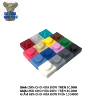 Combo 10g (About 55 Tablets) 1x1 Flat Brick Assembling Toy/Moc Accessories 1x1x1