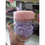 Hoho glass plus straw