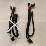 Silver Stone 銀欣 火牛 SFX Series 450W SST-ST45SF-G 80 PLUS connectors 連接器 連接線 4針外圍 4針軟盤  6針PCIE 8/6針PCI