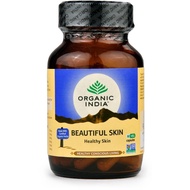 [Hoàn Tiền 15%]Viên Uống Thảo Mộc Đẹp Da Organic India Beautiful Skin 60 viên