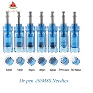 10PCS Dermapen M8S/A8S/A9/A11 Manufacturer Derma pen Needles Cartridges MTS Needle Dr pen M8S/A8S/A9