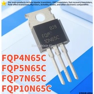 1-5PCS FQP4N65C TO-220 4N65C FQP5N65C 5N65C FQP10N65C 10N65C FQP7N65C 7N65C NEW high-quality MOS fie