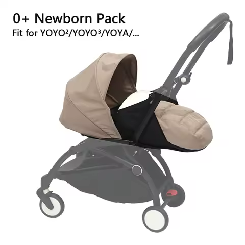 Baby Stroller Accessories 0+ Newborn Pack For Babyzen Yoyo/Yoyo2/Yoya 0-6M Baby Sleeping Basket Birt