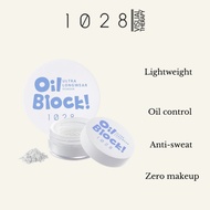 1028 Oil Block Ultra Longwear Powder Transparent | Lightweight | Oil control | Anti-sweat | Zero mak