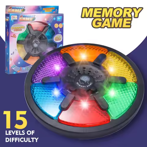 Memory trainer Children toys Puzzle develop intellectual creative interactive game flash light music