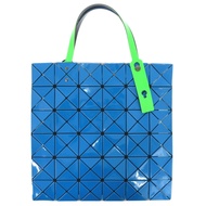 近全新 ISSEY MIYAKE BAOBAO BB93-AG613 PVC 聚酯藍色/綠色手提包，藍色/綠色，0482 [二手] ISSEY MIYAKE