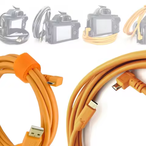 3/5m Type-C USB to Micro B Live Streaming Cable for Sony ZV1 M50 Camera Tethering PC Imaging Edge Yo