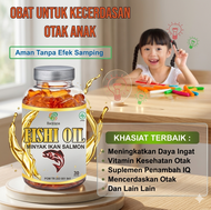 Minyak ikan salmon original bpom - Obat daya ingat kuat anak - suplemen kecerdasan otak anak paling
