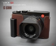 LIM'S Design Leica Q3 [Brown] Half Case ทำจากหนังแท้ประเทศอิตาลี LIM'S Genuine Leather Camera Half Case Leica Q3