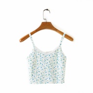 Tank Crop Tops Women Floral Camis Sexy Tank Top Basic Lace Vest Women Summer Brandy Camisole Spaghetti Straps Tank Top Sexy Vest