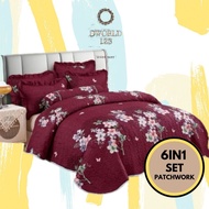 [HOT SELLING]CADAR PATCHWORK 6IN1 Super Queen READY STOCK
