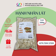 Hạnh Nhân Lát Xuất Xứ U.S.A Túi 500gr - Almond Slice - Giao thương hiệu ngẫu nhiên