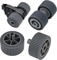 Intendvision Replacement Scanner Brake Roller and Pick Roller Set Compatible with for Fujitsu fi-760