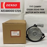 168000-1720 TOYOTA CAMRY 2008-2014 RADIATOR FAN MOTOR WITH WIRE (DENSO ORIGINAL PRODUCT)