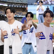 Dodgers  Baseball Jersey Enhypen Inspired Shirt Unisex For Men and Women | Sunghoon | Jake