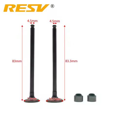 RESV for YAMAHA SMAX155 XC155 Xenter 150 FORCE 155 Linhai LMAX150 SMAX 150 155 cc Valve Intake Exhau