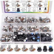 Potentiometer WH148B1K5K10K20K50K250K500K1M Potentiometer Om Classification 100PCS Kit HBCN