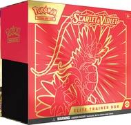 Pokemon TCG: Scarlet and Violet Elite Trainer Box - Koraidon Red (1 Full Art Promo Card, 9 Boosters 