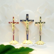 CATHOLIC SITTING CROSS (MOTIFS) TABLE CROSS/ CATHOLIC ALTAR CROSS/ CATHOLIC METAL CROSS/ CHRISTIAN C