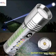 520A Multifunctional Zoom Flashlight Rechargeable Magnetic Flashlight Super Bright Flashlight LED Si
