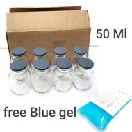 50ml 50ml breast milk bottle 50ml rubber cap breast milk bottle 50ml glass baby milk bottle/ ML 50ML