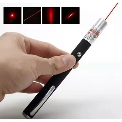 Red Light Single-Point Pointer Pointer Pen Red Laser Flashlight Laser Light Guide Finger Star Sales 