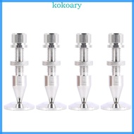 KOK HiFi  Speaker Amplifier Speaker Spikes Stand Pad Steel Speaker Accessories Isolation Feet Cone S